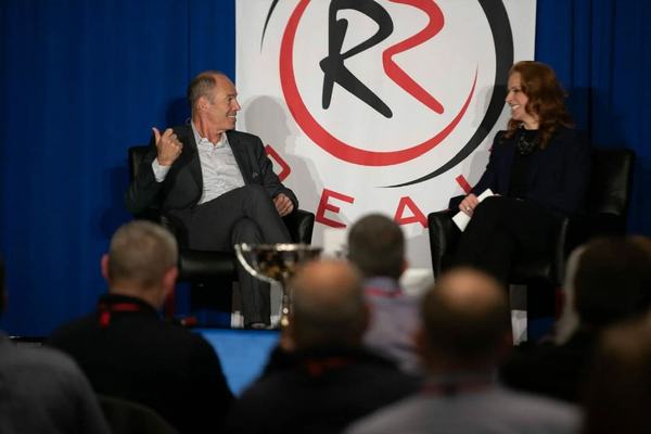 Robin Robins with Marc Randolph