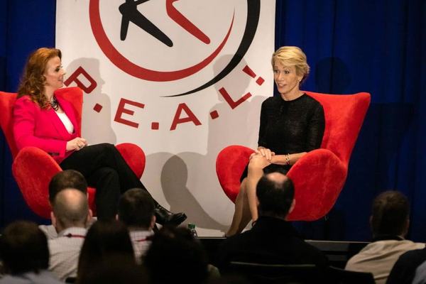 Robin Robins with Barbara Corcoran