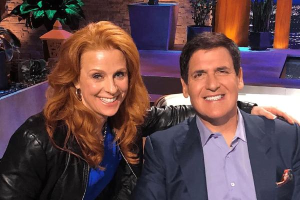 Robin Robins with Mark Cuban
