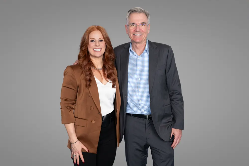 Robin Robins with Billy Beane