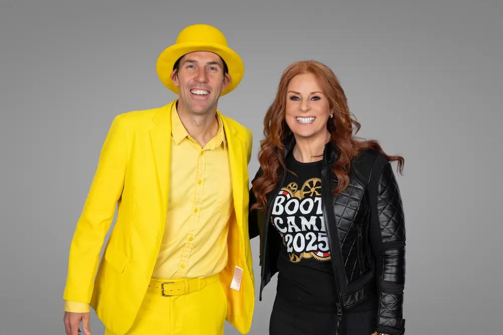 Robin Robins with Jesse Cole